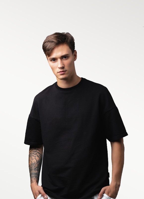 Black Oversized Tshirt for Men